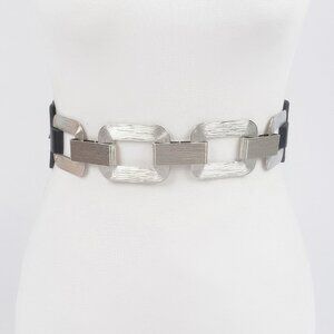 Faux Leather Multi Metal Buckle Plus Size Belt